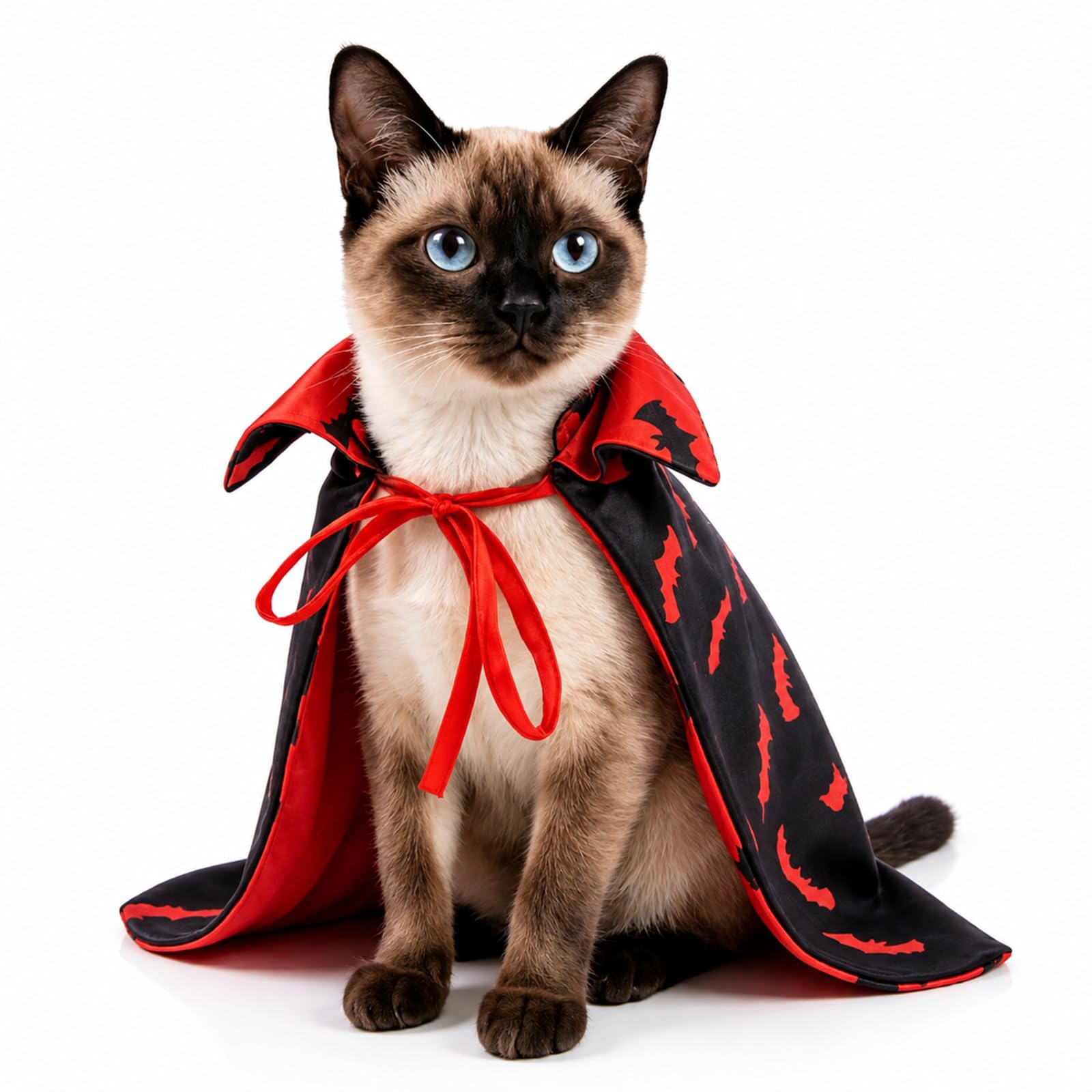 Luxorielle Halloween costume dog cat Halloween reversible cape