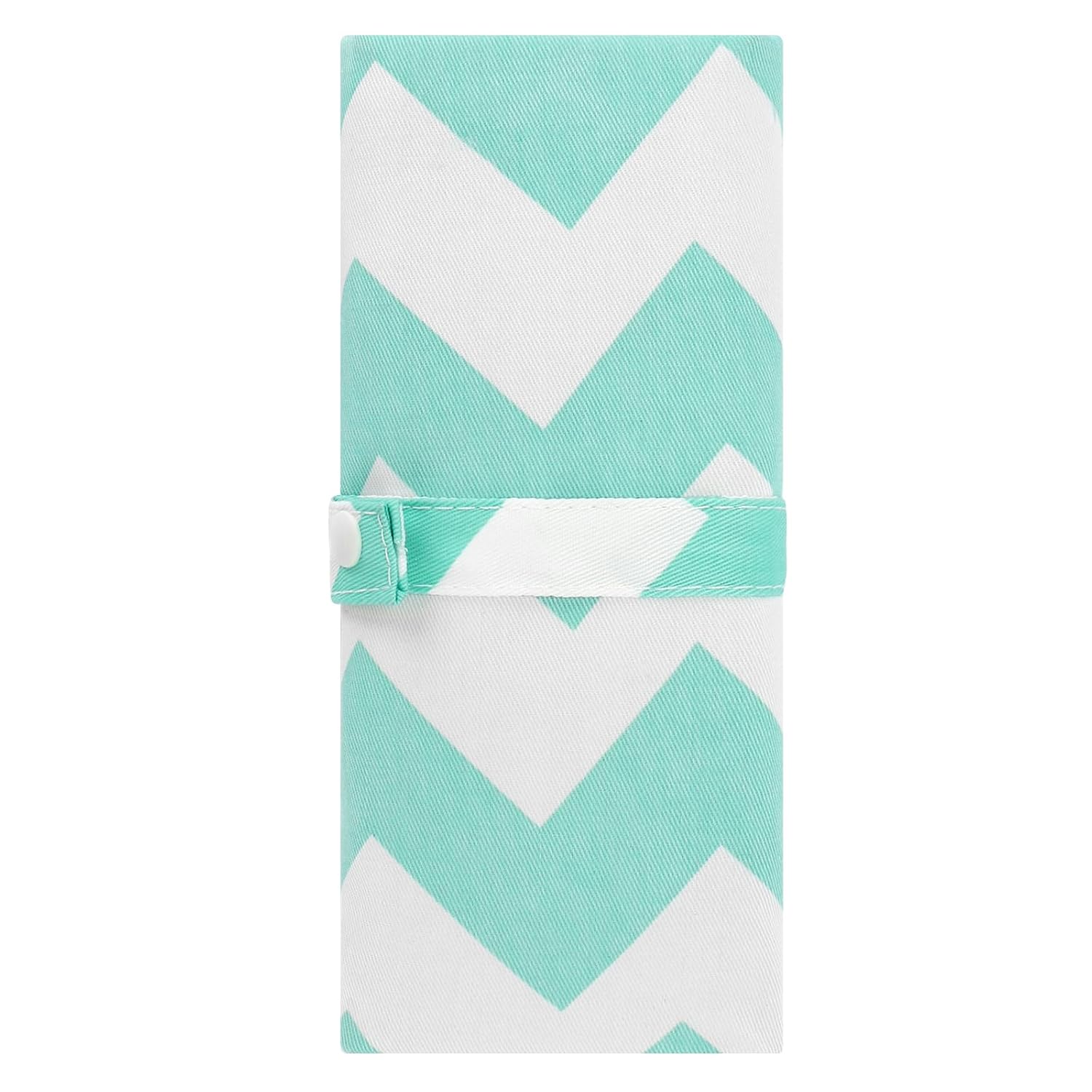 Accmor Portable Diaper Changing Pad, Waterproof Foldable Baby Changing Mat for Travel, Baby Essentials Shower Registry Gifts Polyester Wave-Green image 9 of 9 B0DYDK8MM8