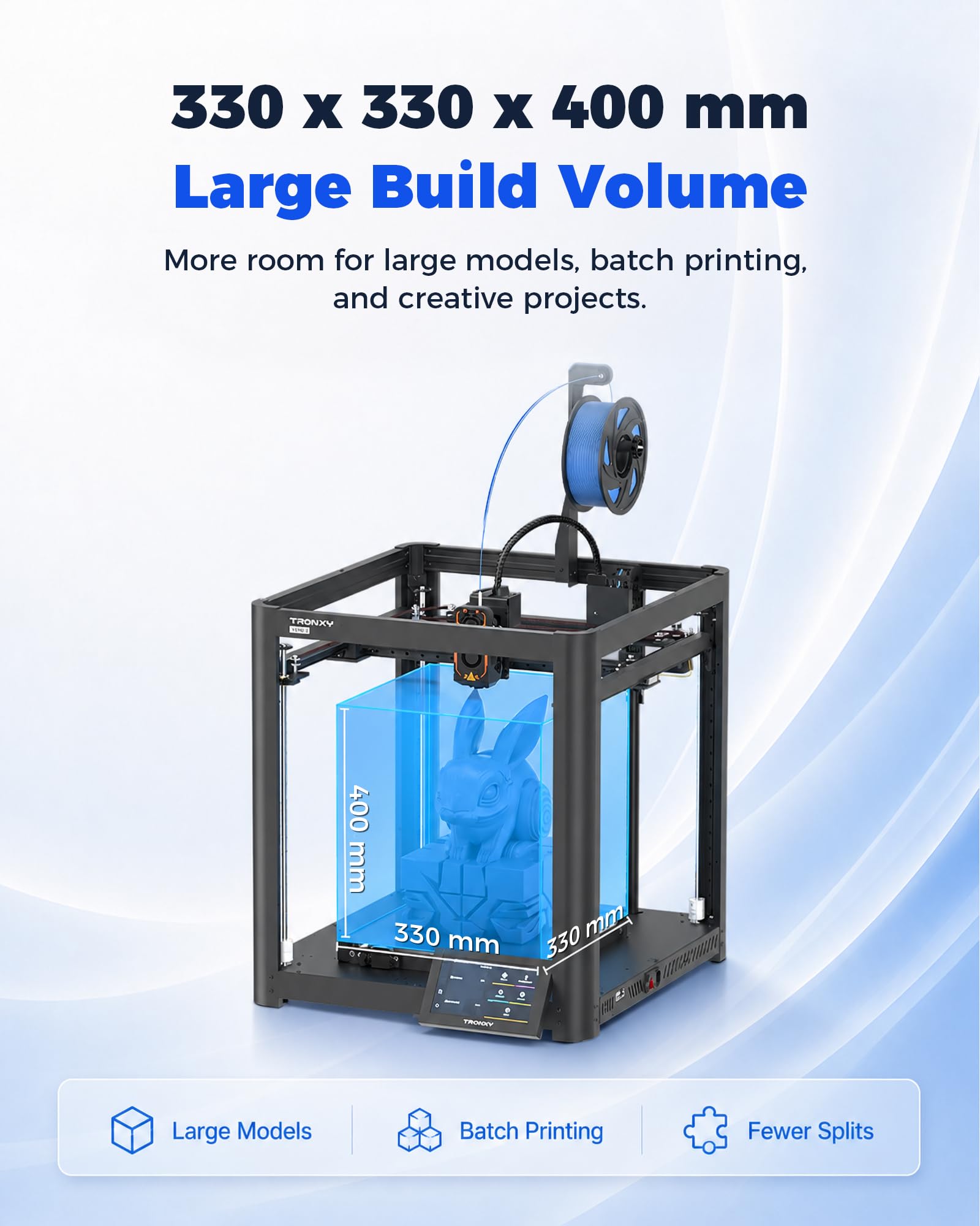 Revopoint MetroY Pro 3D Scanner & VEHO 3 3D Drucker, Komplettlösung für 3D-Scannen, Reverse Engineering, CAD-Modellierung und Hochgeschwindigkeits-3D-Druck