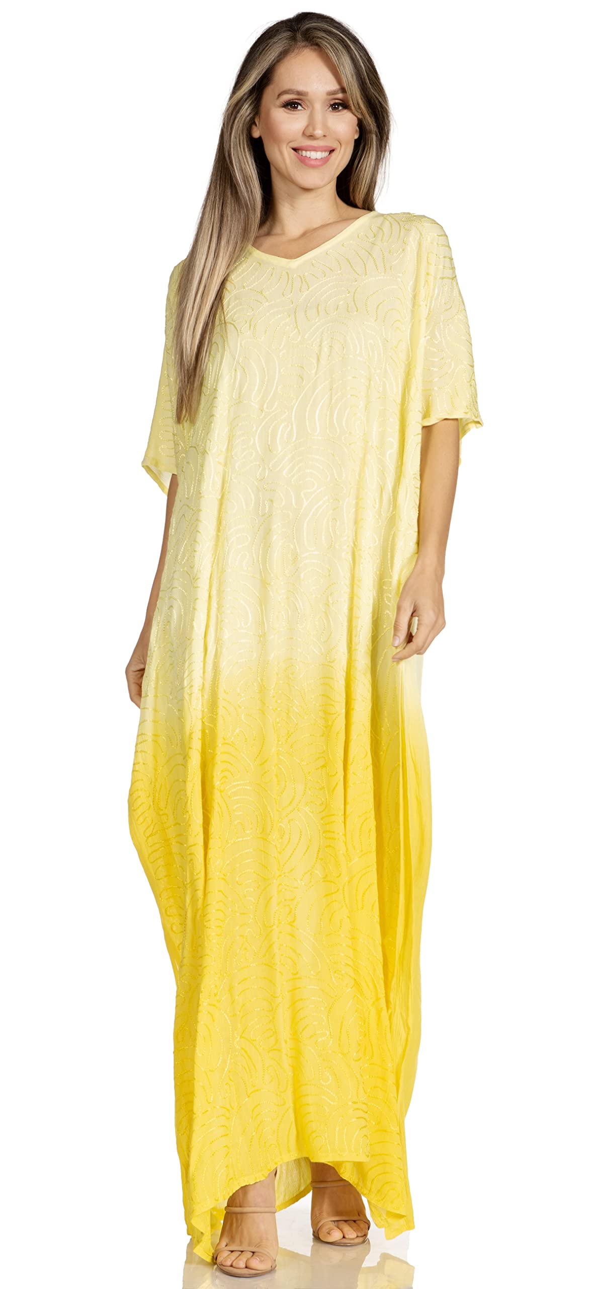 Sakkas Pilar Petit Robe décontractée à Manches Longues pour Femme