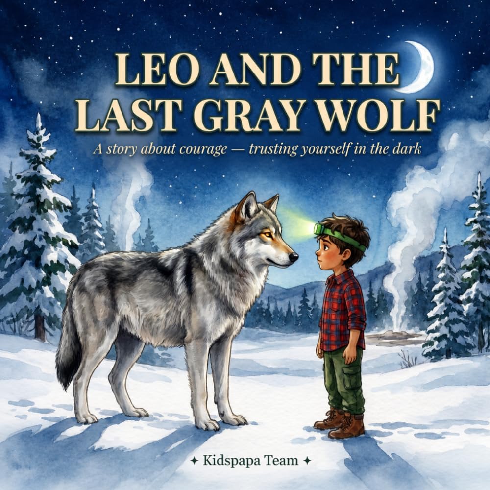 Leo and the Last Gray Wolf: A Heartwarming Adventure About Courage, Friendship, and Protecting Nature (The Animal Whisperer)