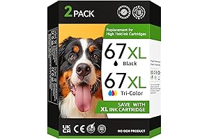 XL Ink Cartridge Black/Color Combo Pack for HP 2755