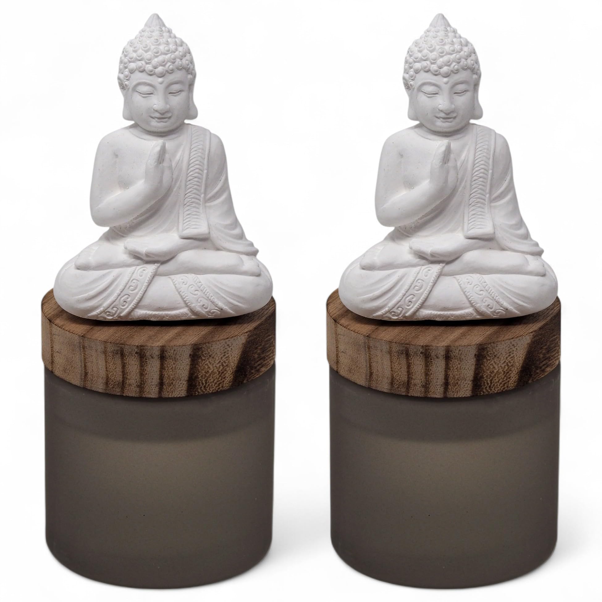 Buddha Figurine Perfume Diffusers - Set of 2
