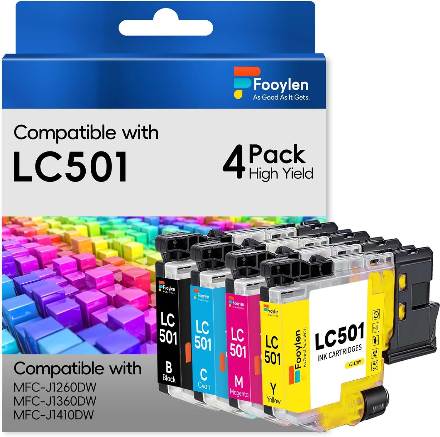 WF-4740 Remanufactured Ink Cartridge Replacement Combo Work with Epson Workforce Pro WF-4740 WF-4730 WF-4734 WF-4720 EC-4020 EC-4030 Ink Cartridge (1B1C1M1Y, 4 Pack)