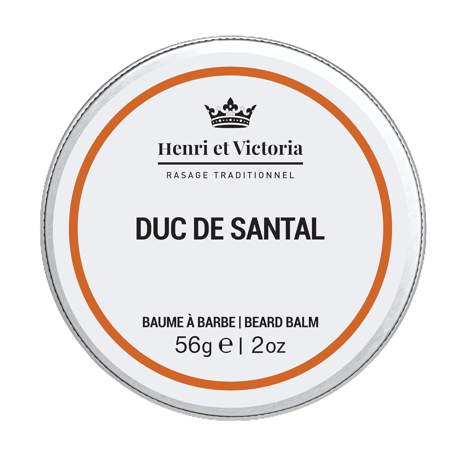 HENRI ET VICTORIA Duc de Santal Beard Balm Moisturizing, Non Greasy, Simple and Effective Ingredients | Hand made | 50g
