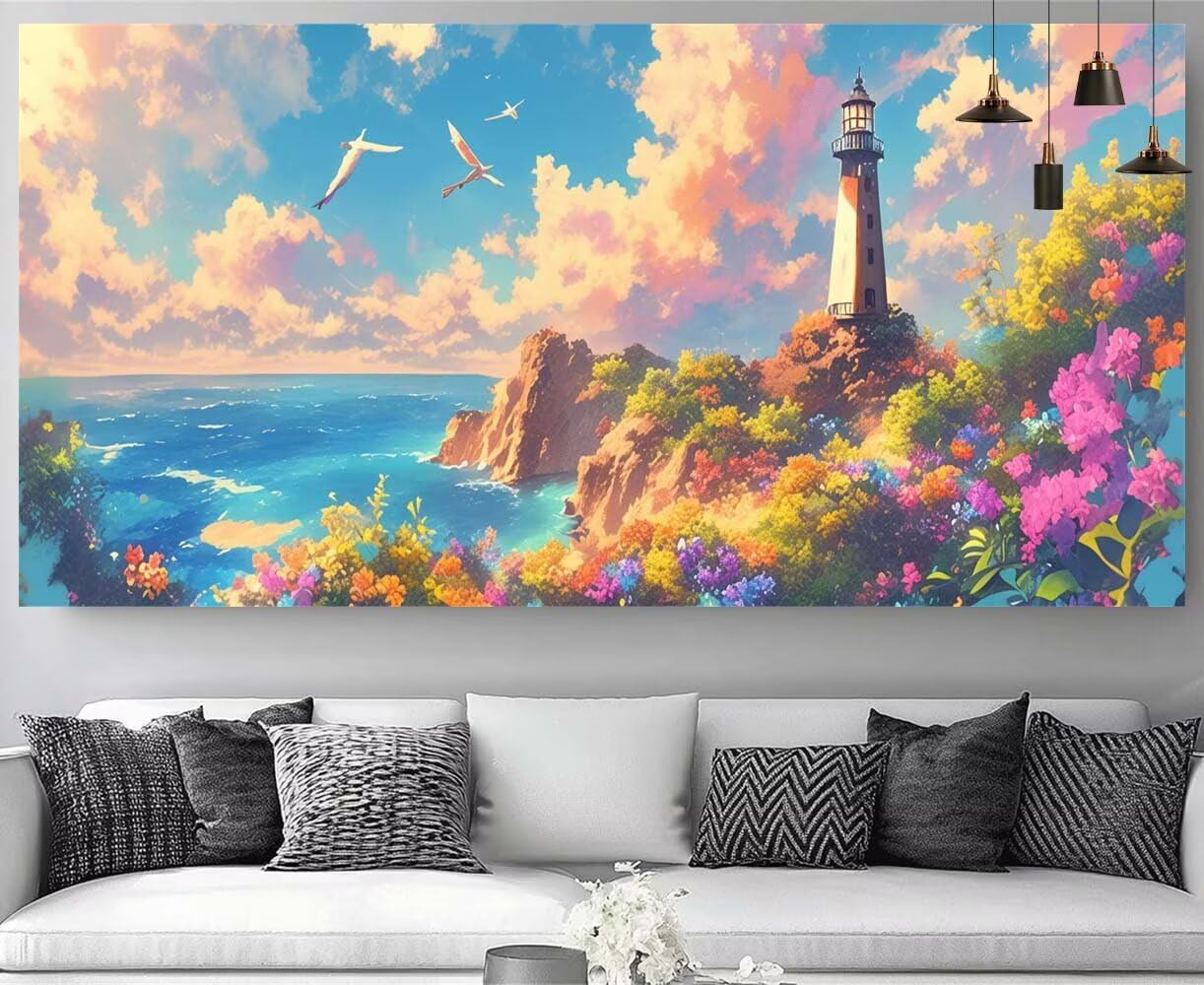 Diamond Painting Paysage XXL Broderie Diamant Kit Complet 5D - 8