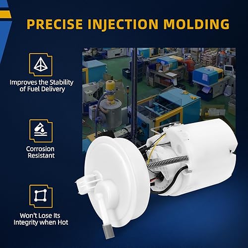 Miniatura 4 de DWVO Conjunto de módulo de bomba de combustible con unidad de envío compatible con Chrysler PT Cruiser 2001 2002 2003 2004 L4 2.4L