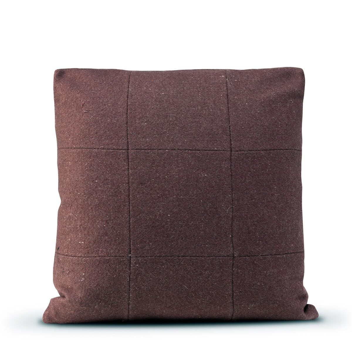 Housse de Coussin HF Living Felt Bordeaux 50x50 cm HappyFriday