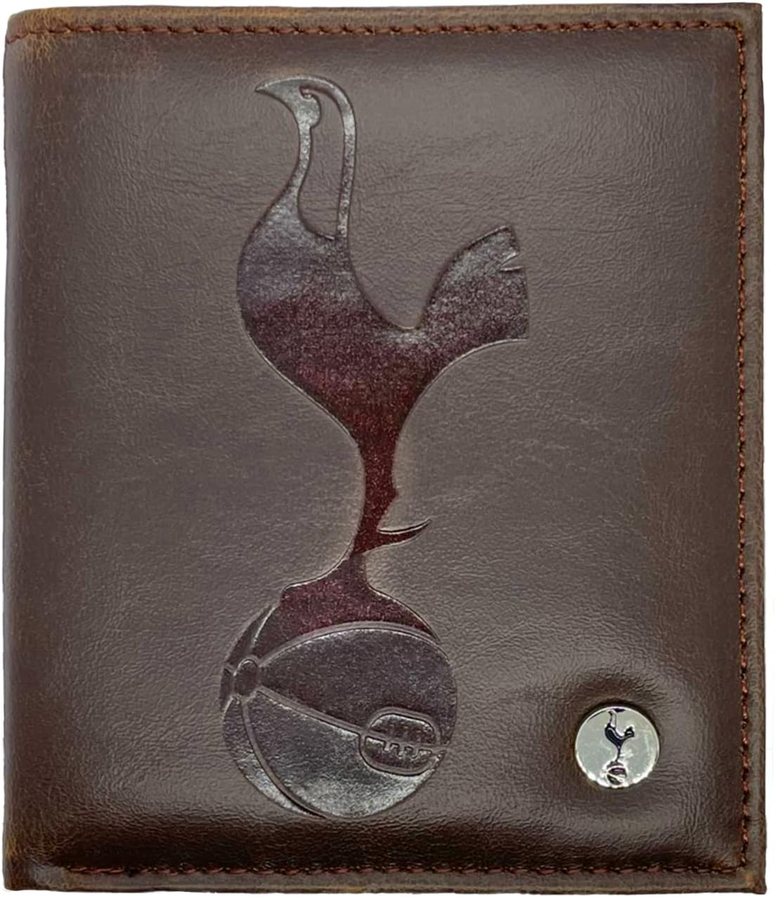 Wallet Faux Leather Luxury Brown Official Football Gift