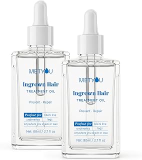 Ingrown Hair Treatment Oil for Women: V Soothes Redness & Prevents Razor Bumps - After Shave Treatment Oil for Bikini Area, Legs, Underarm and Arm - 80ML-Pack 2