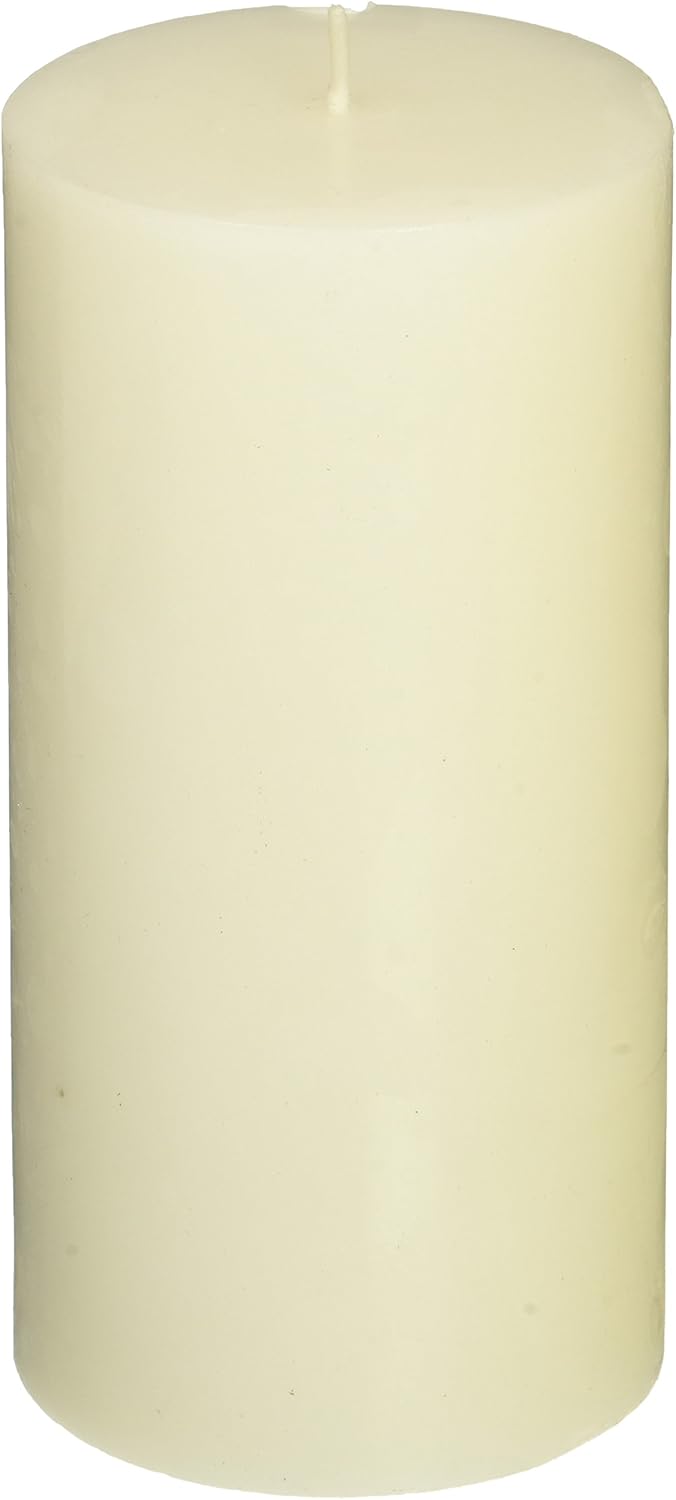 Zest Candle Pillar Candles, 3 by 6Inch, White Citronella Home & Kitchen