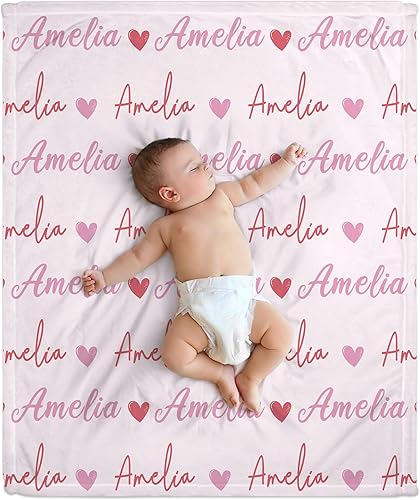 Vista 156 de Hyturtle Mantas de bebé personalizadas con nombre – Manta de camuflaje personalizada con nombre – Manta de forro polar verde camuflaje para niños