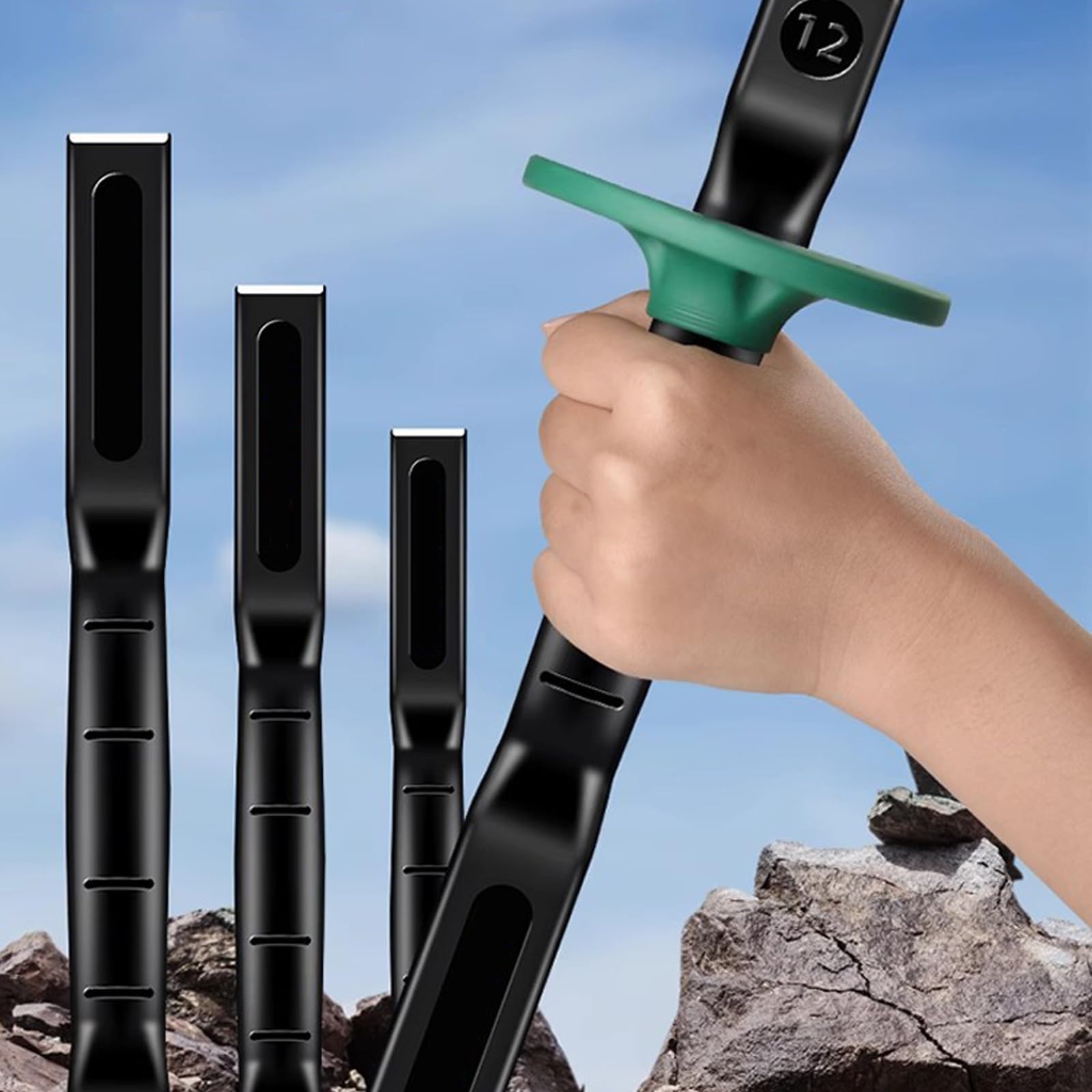 Heavy Duty Steel Flattened Tool Rust & 6/8/10/12inch Steel For Metal & Woodworking