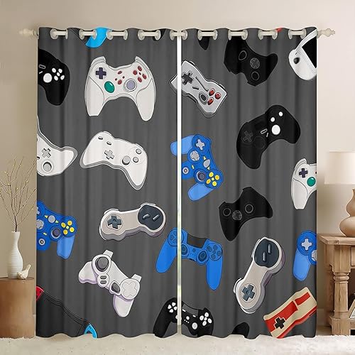 Miniatura 22 de Manfei Cortinas musicales para ventana, diseño retro con notas musicales impresas, para dormitorio, sala de estar, tema musical, tratamiento de