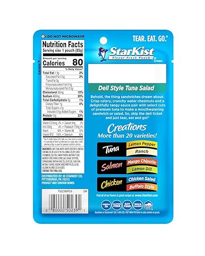 Miniatura 198 de StarKist Tuna Creations Ginger Sesame - Sabor de jengibre y sésamo para atún
