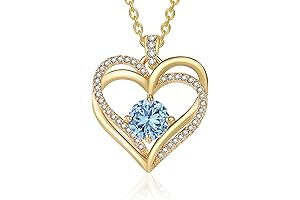 Elegant Heart Pendant Necklace: A Timeless Treasure for Girls