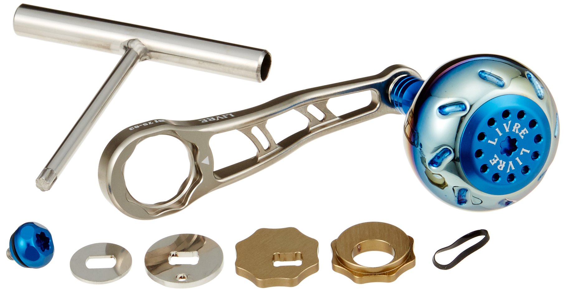 送料無料 リブレ BJ75-83 ハンドル ベイト チタン 取り寄せ商品】メガテック リブレ BJ 75-83 PT (PT 48搭載) (カスタム