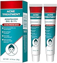 Acne Cream,2PCS Anti Acne Cream for Sensitive Skin,Fast Reduce Acne & Shrink Pore,Acne Day & Night Cream,Hydrating Face Moisturizer,Quickly Absorb
