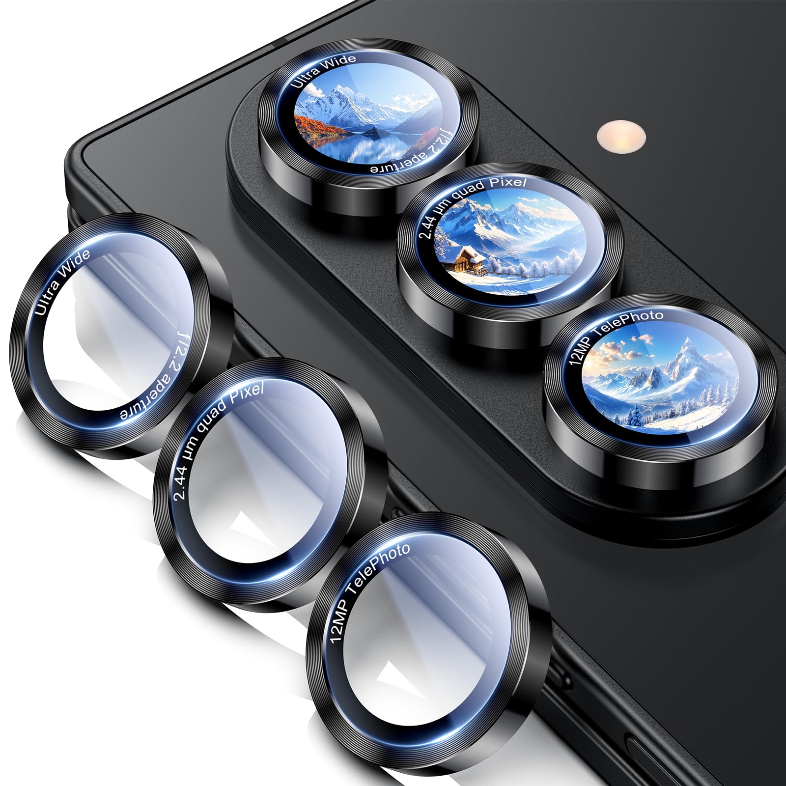 Uyiton for Samsung Galaxy Z Fold 8 Ultra/Z Fold 7 Camera Lens Protector
