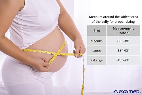 Miniatura 4 de FlexaMed - Soporte ajustable para embarazo y espalda de 6 pulgadas, grande