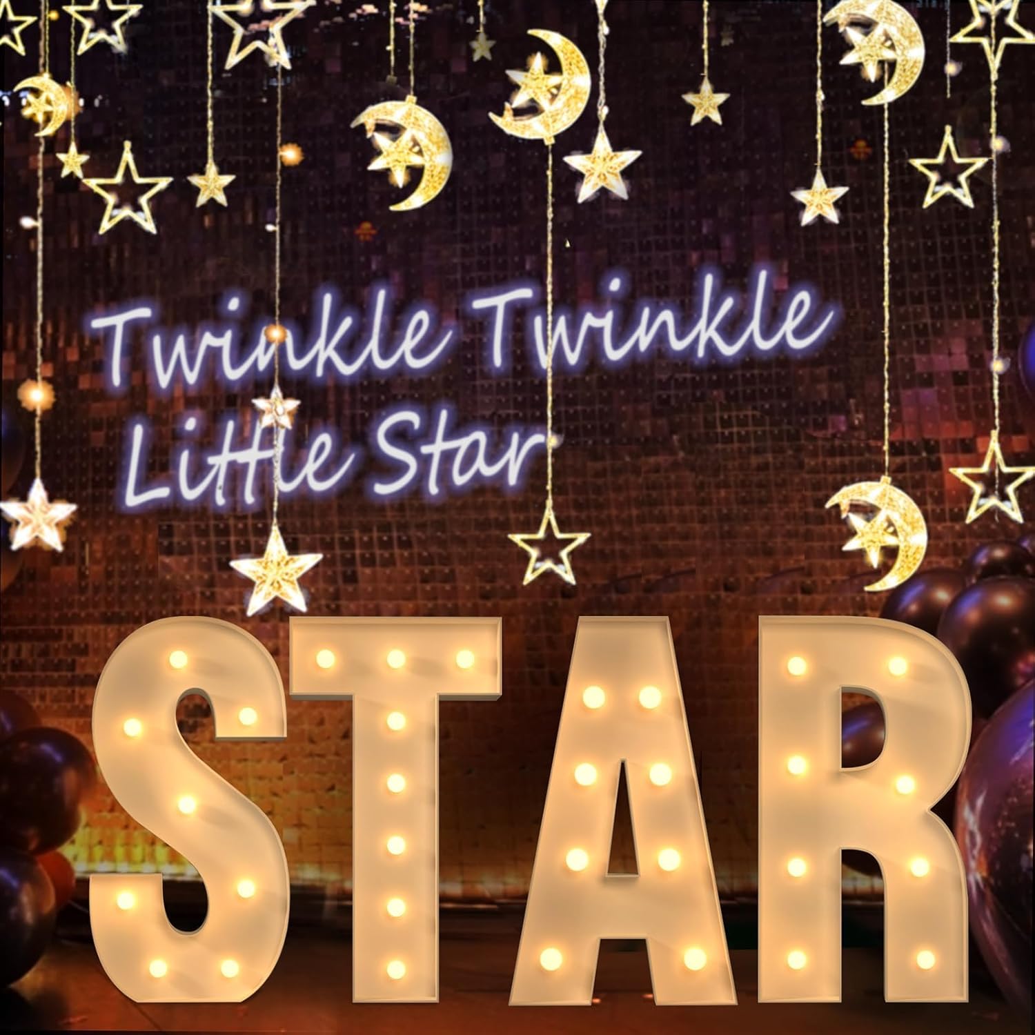 Marquee Letters 3 Feet Tall, 3FT Large Light up Letters T, Big Sign T with Warm White Light for Birthday Wedding Proposal Engagement Graduation Party Backdrop Decorations Letter T 3FT