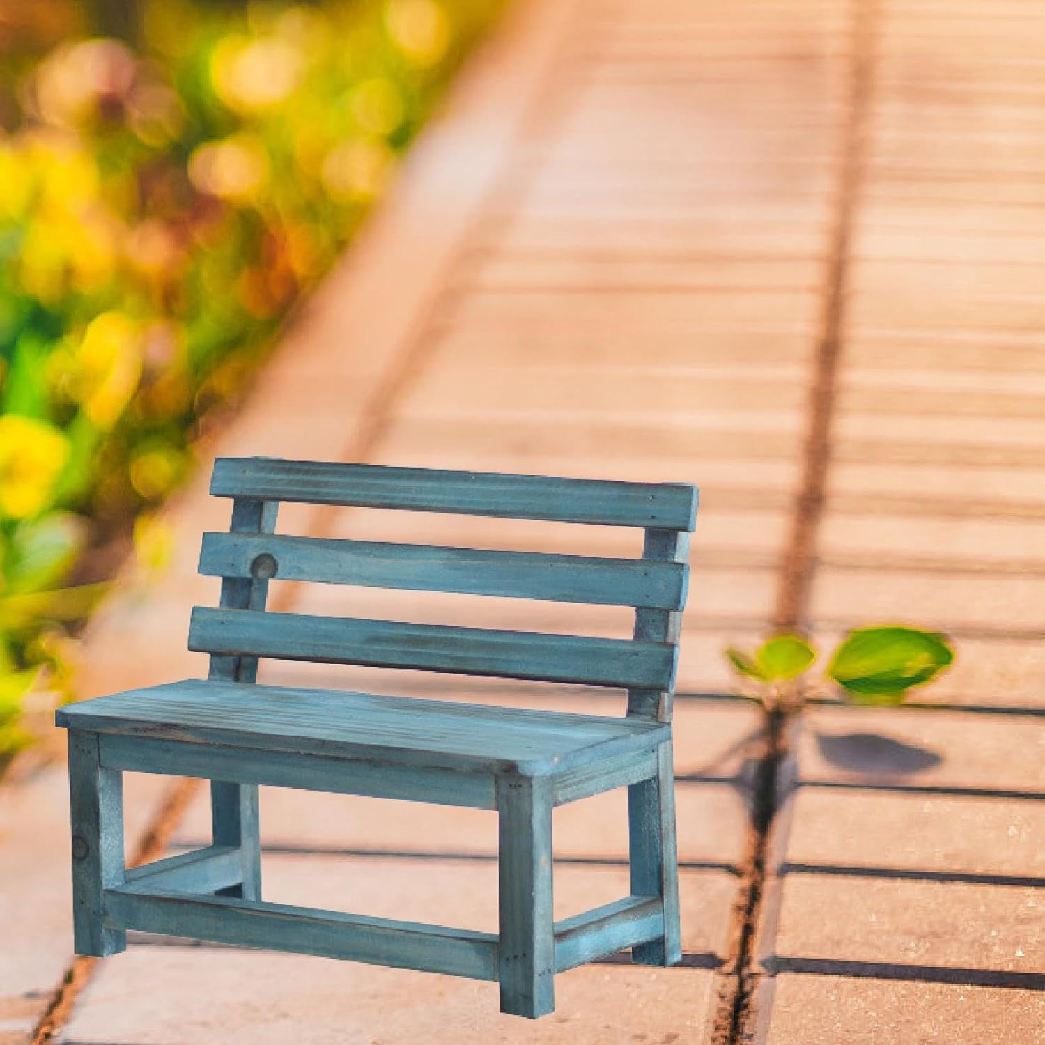 Mini Wooden Stool Doll Chair for Crafts and Home Decor, Plant Stand for Indoor Outdoor, Bench