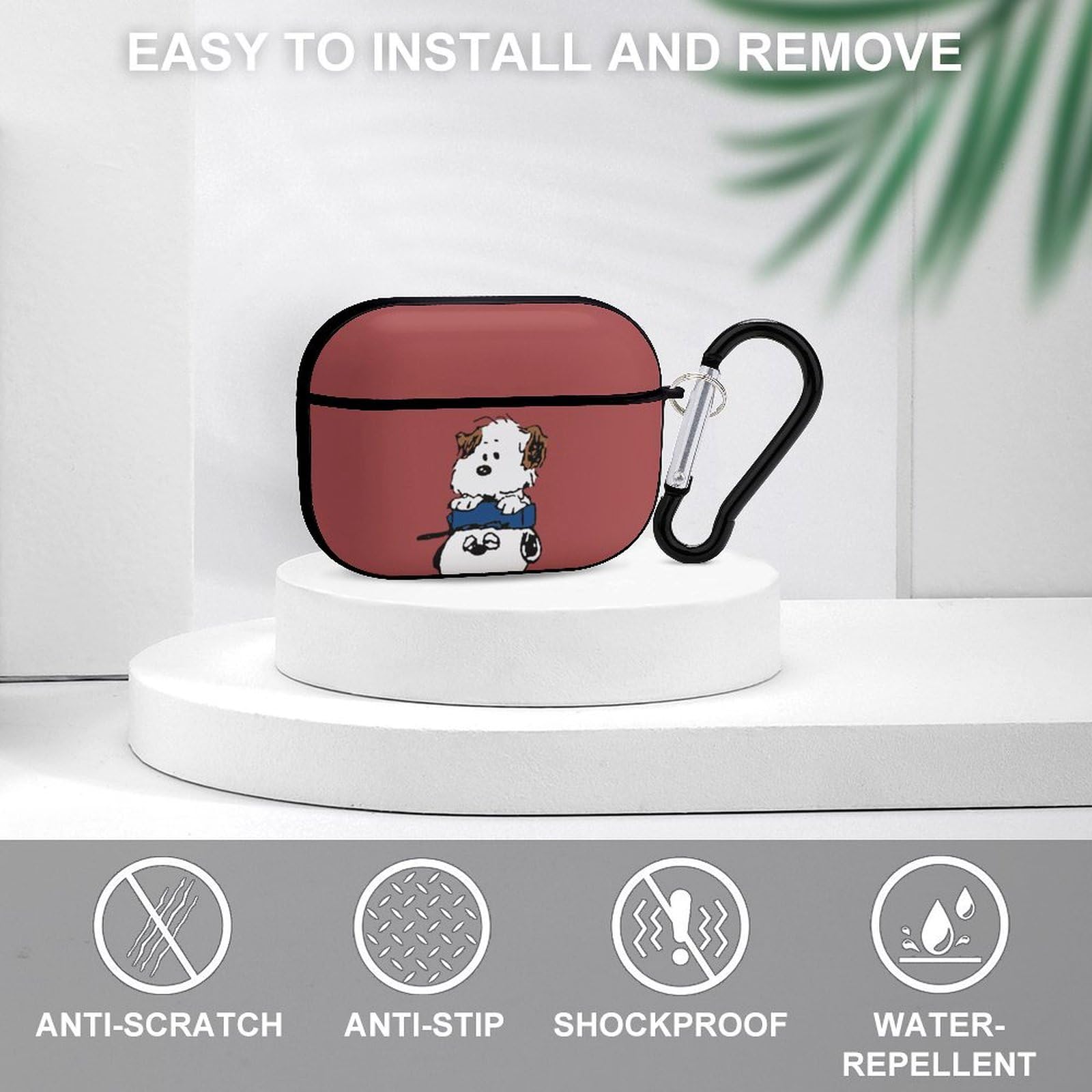 Amazon | スヌーピー アンディ オラフ AirPods Pro ケース Airpods充電ケース用 エアリップルキャリングケース  キーチェーン付き 防塵 耐衝撃性 キャラクター かわいい おしゃれ 人気 | イヤホン・ヘッドホンケース オンライン通販