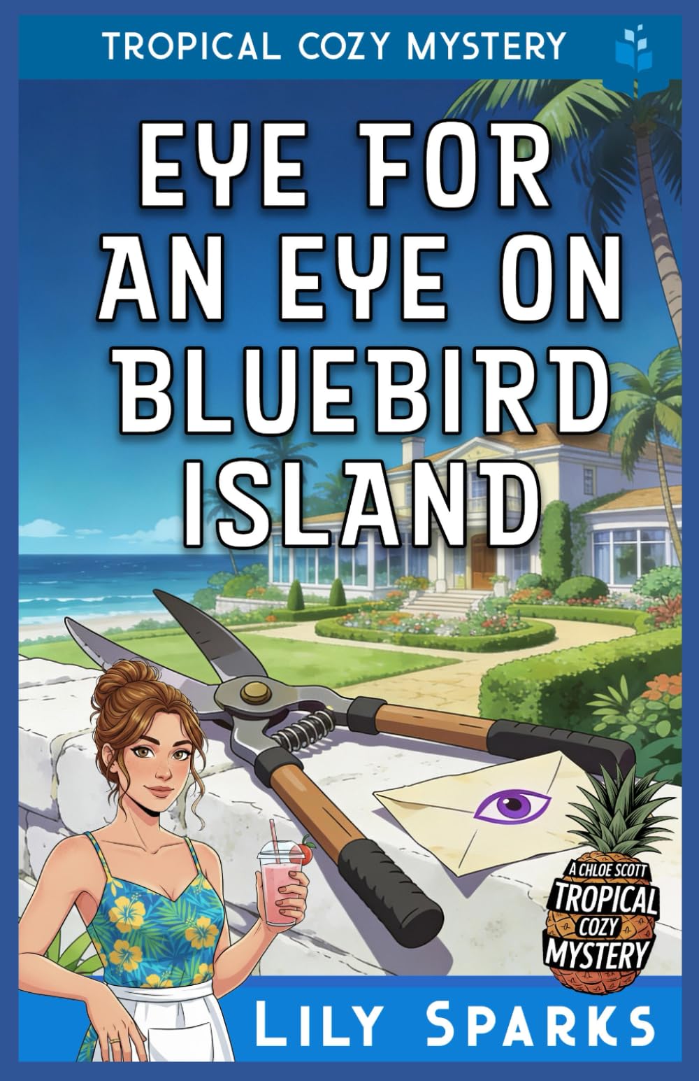 Eye For An Eye on Bluebird Island: Tropical Cozy Mystery (A Chloe Scott Tropical Cozy Mystery)