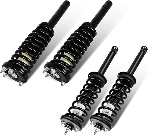 SCITOO Kit completo de montaje de muelles helicoidales para Honda para Accord 2003 2004 2005 2006 2007 para Honda para Accord - Excluyendo modelos