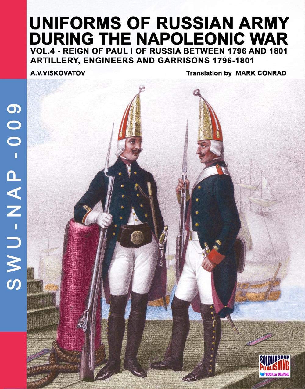 Uniforms of Russian army Napoleonic war livre d'histoire pour modélisme