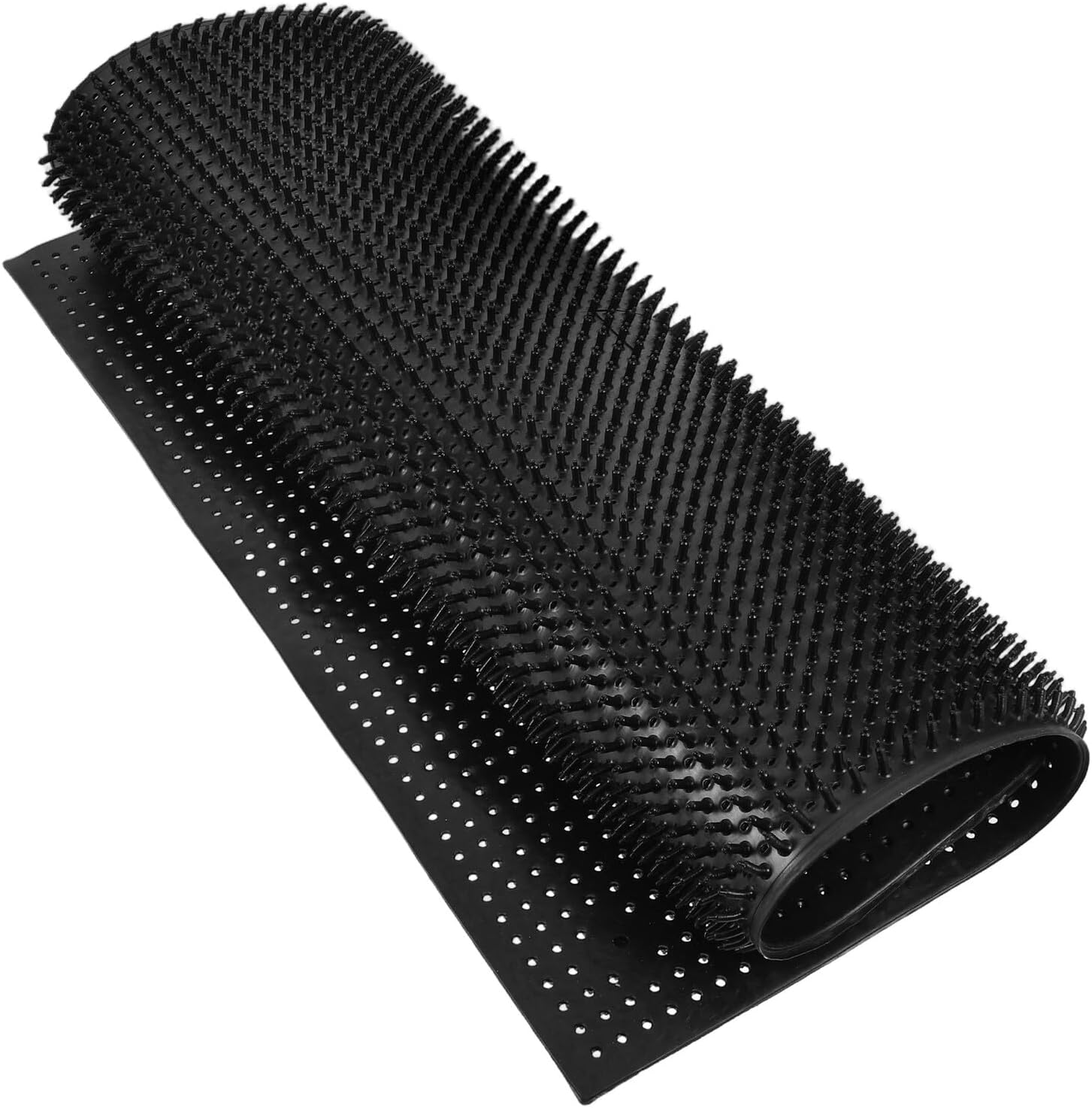 Cattle Scratcher Brush Itch Relief Scratching Mat for Cow and Horse 50x55cm Silicone Grooming Pad Livestock Self-Grooming Tool for Agricultural Use