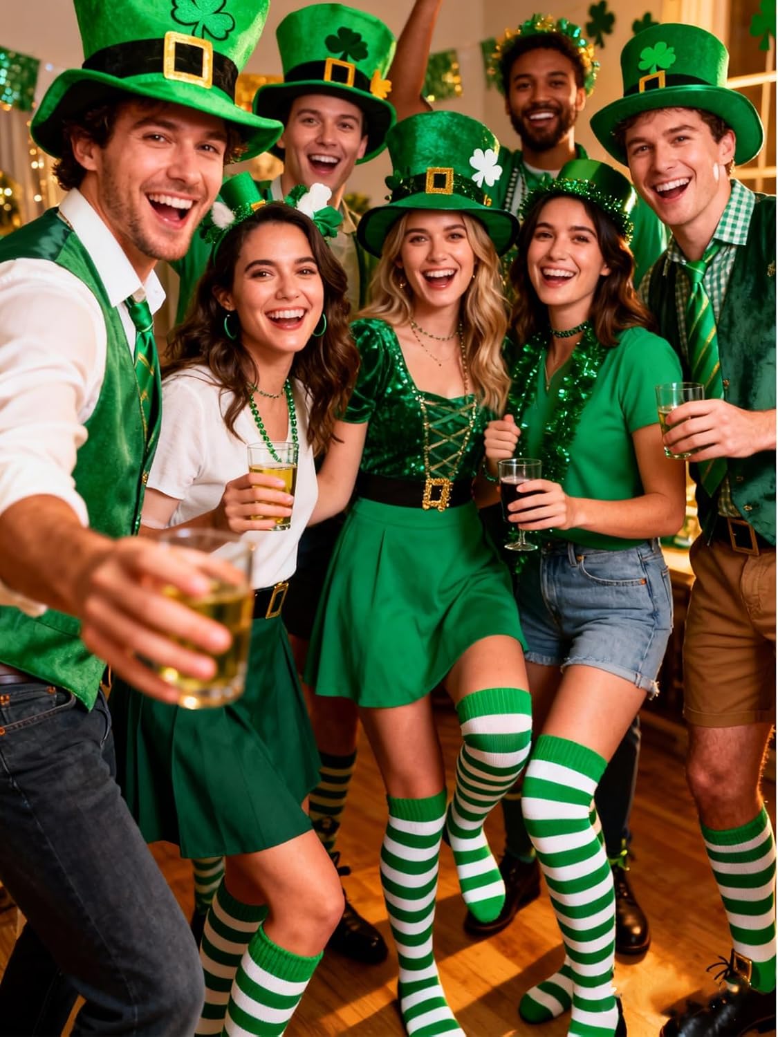 Knee High Socks for Women Cotton Long Socks - Image 5