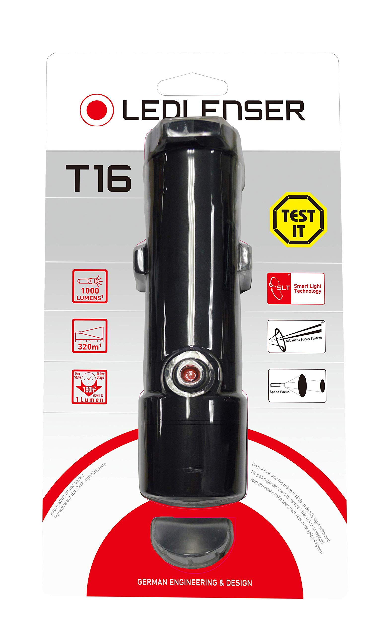 レッドレンザー LED LENSER T16 ハンディライト　1000ルーメン Amazon | Ledlenser(レッドレンザー) T16 LEDフラッシュライト