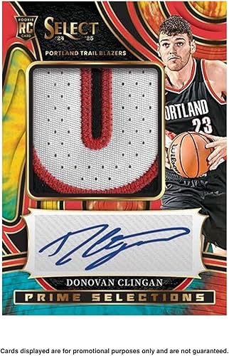 Miniatura 7 de Mega Box de baloncesto Panini Select NBA 2024-25 - Tarjetas oficiales de intercambio - Premios azules y rojos exclusivos de minoristas, tarjetas e