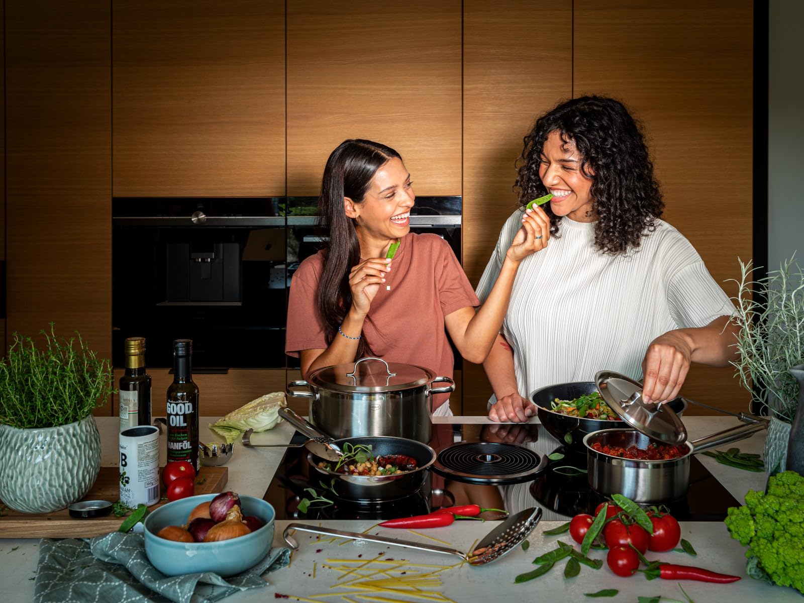 RÖSLE PUREELEMENTS Wok Keramik ProCeraPlus 32cm