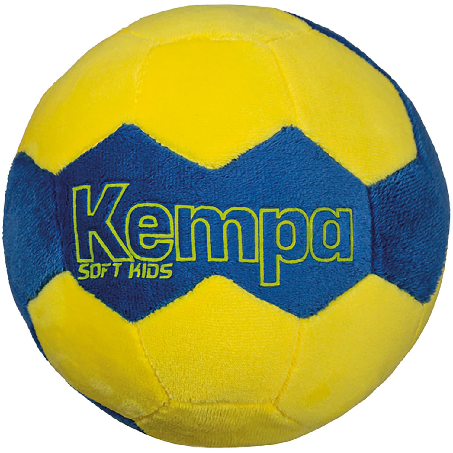 Ballon de Handball Kempa Soft pour Enfants - Bleu et Jaune