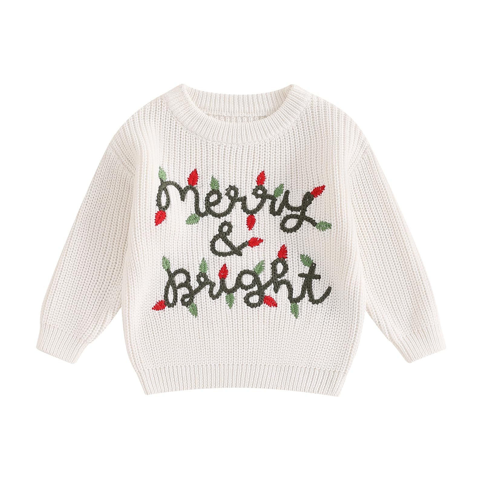 LSFYSZD Toddler Baby Girls Boys Halloween Pumpkin Sweaters Long Sleeve Crew Neck Winter Warm Knitwear Pullover Jumpers Top — view 143