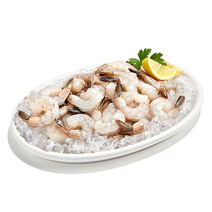 Product image of Peeled and Deveined White Shrimp, 26/30 ct