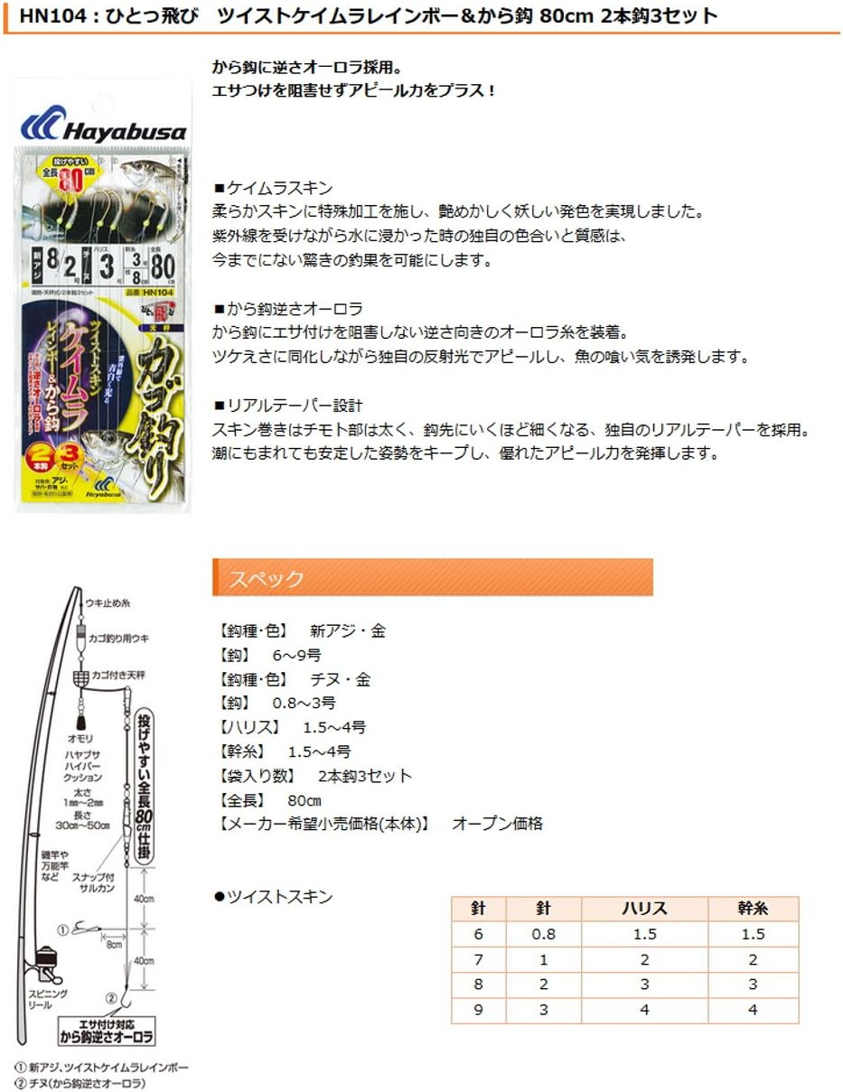 Hayabusa (hayabusa) tuisutokeimurareinbo- & from Knook 80 cm2 Knook 8 – 3
