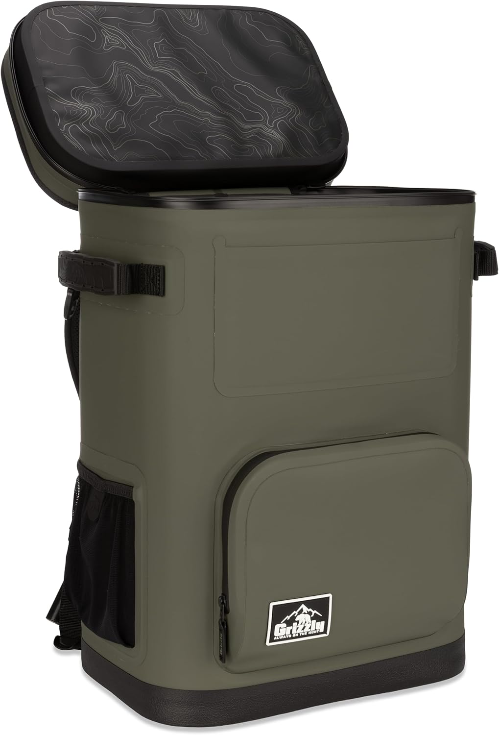 Grizzly Drifter 24 | Soft Sided Cooler Bag for Beach Boat Camping Car Fishing Golf Hiking Lunch | 24-Quart