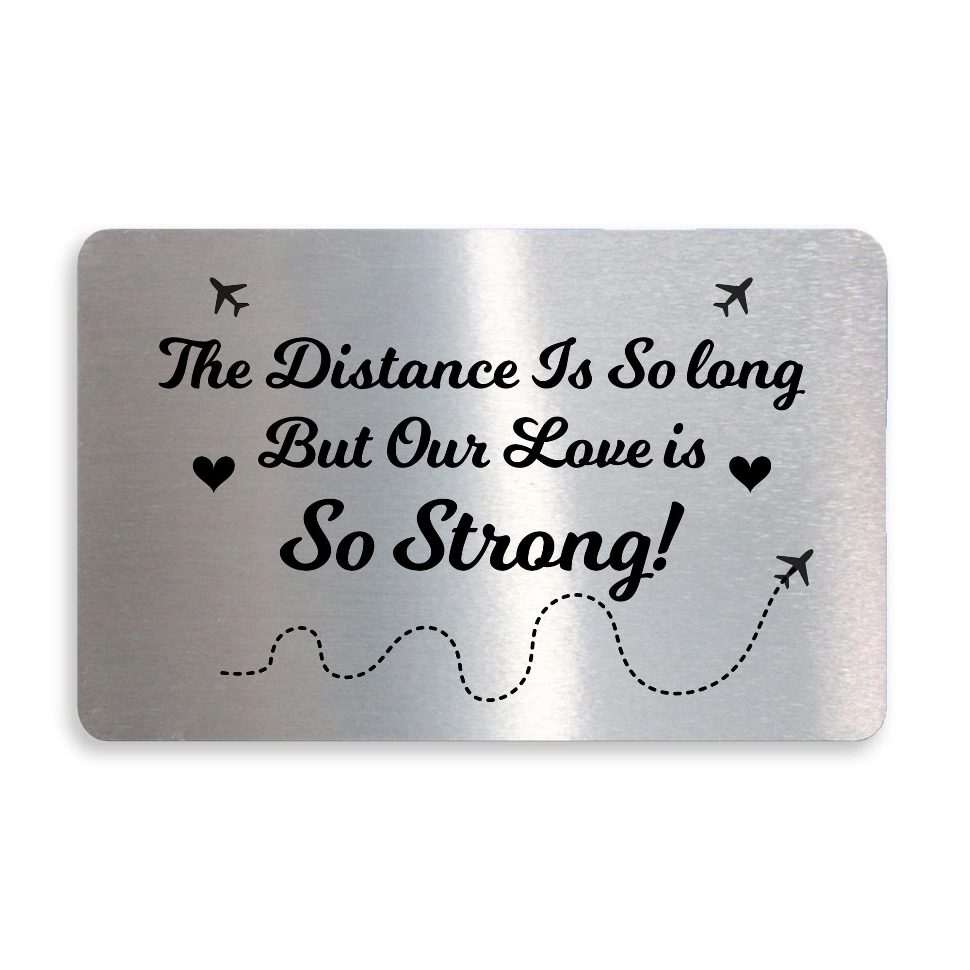 RED OCEAN Anniversary Valentines Gift For Long Distance Boyfriend Girlfriend Wallet Insert