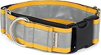 Vista 41 de If It Barks - Collar Martingala reflectante de 1.5 pulgadas con hebilla a presión rápida para perros - Ajustable - Fabricado en Estados Unidos