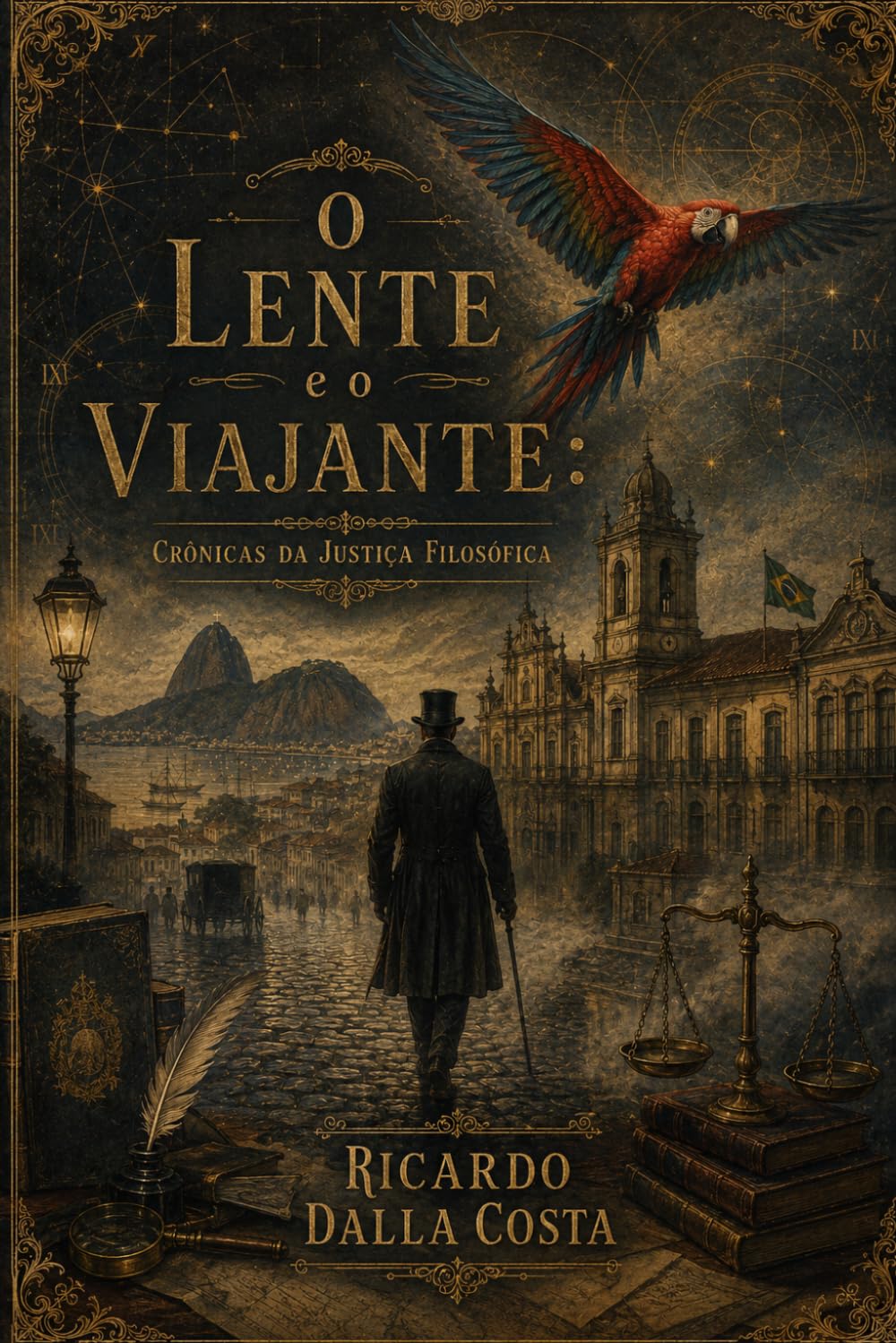O Lente e o Viajante: Crônicas da Justiça Filosófica (Entre o Silêncio e a Palavra)