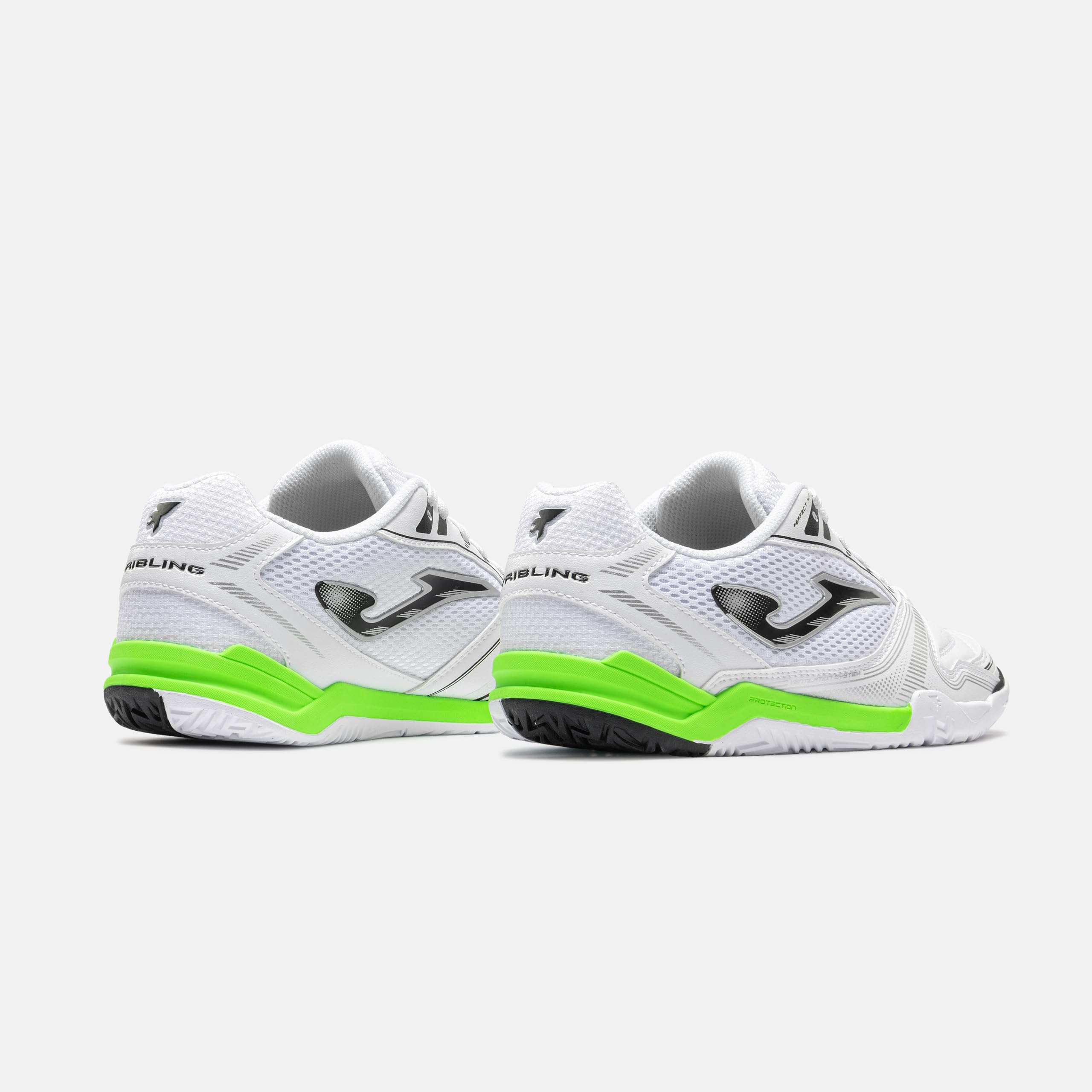 Joma Zapatillas de Fútbol Sala para Hombre, 39-46 Cómoda y Resistente con Piel con Mesh Transpirable - Suela de Caucho - Dribling