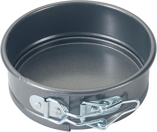 Molde desmontable redondo antiadherente de 4 pulgadas para tartas de queso, molde desmontable con parte inferior extraíble, a prueba de fugas,