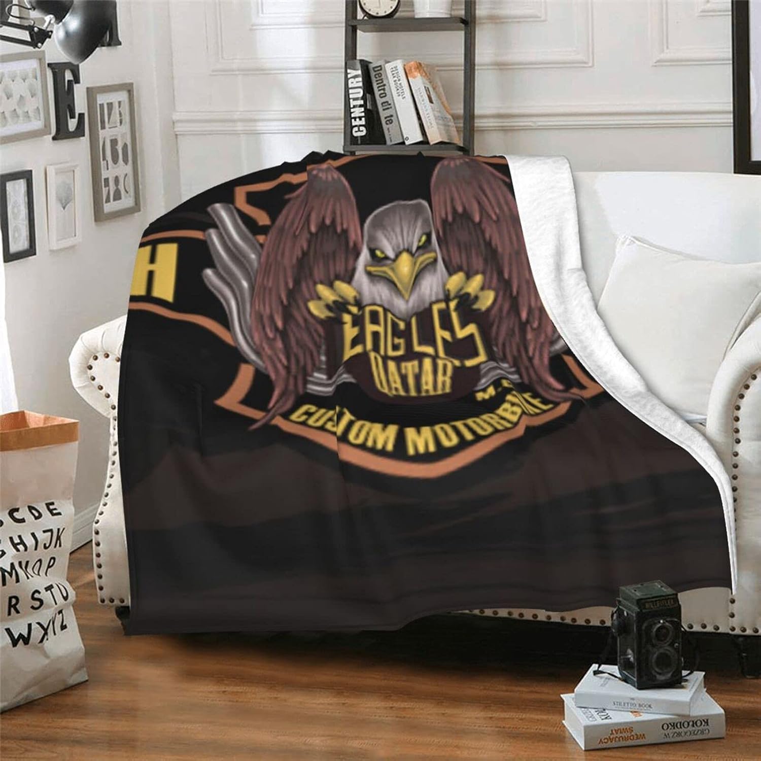 Amazon.co.jp HarleyDavidson ハーレーダビッドソン ブランケットカバーブランケットシングルベッドエアコン