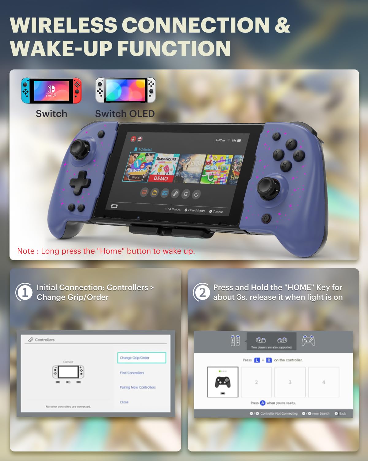 Amazon.com: Wodbymat Controller for Nintendo Switch/OLED, Hall