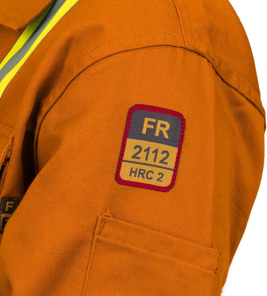 Just In Trend Flame Resistant Hi Vis Reflective Coverall with Leg Zipper