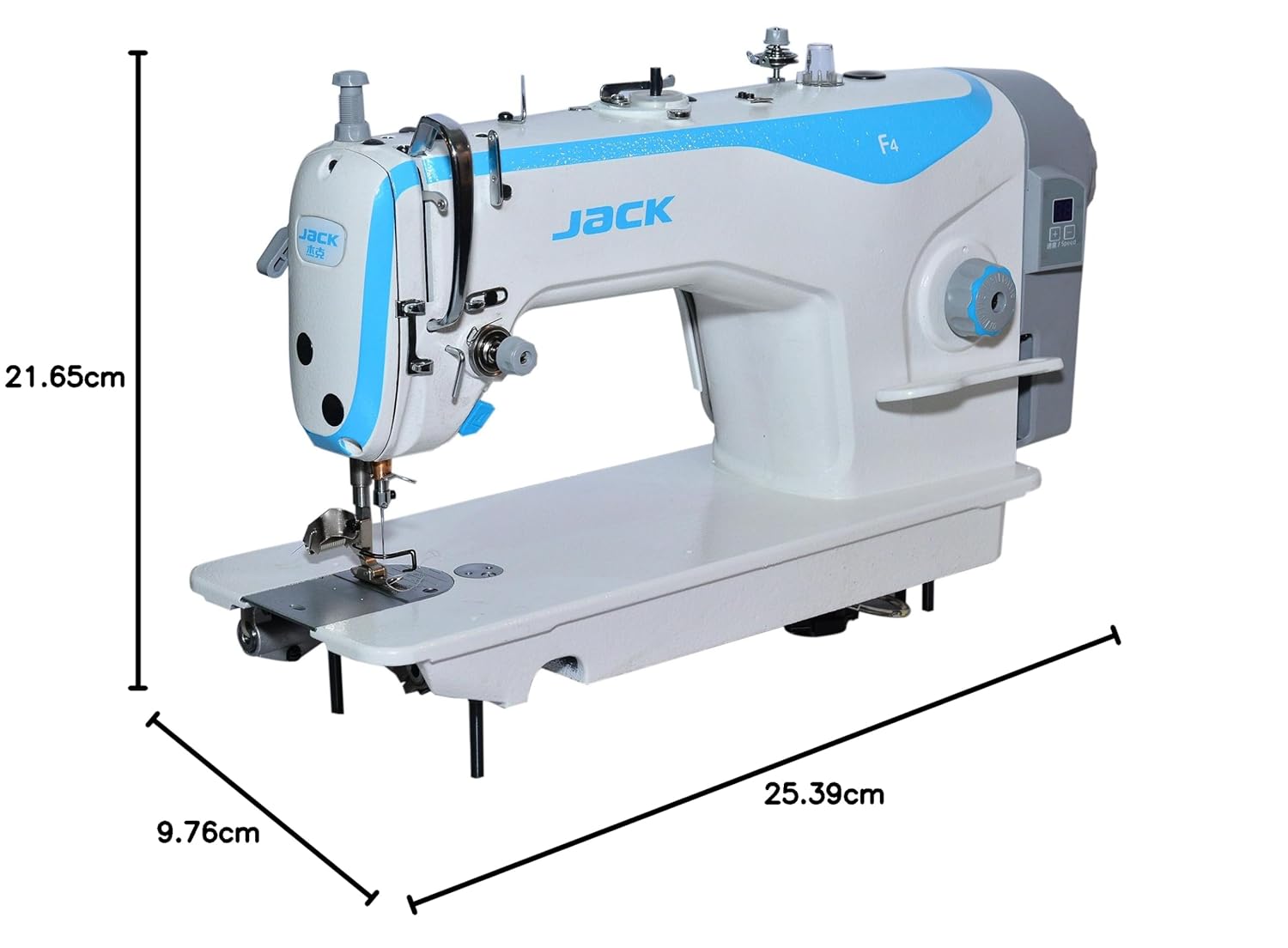 Dimensions of JACK F4 sewing machine