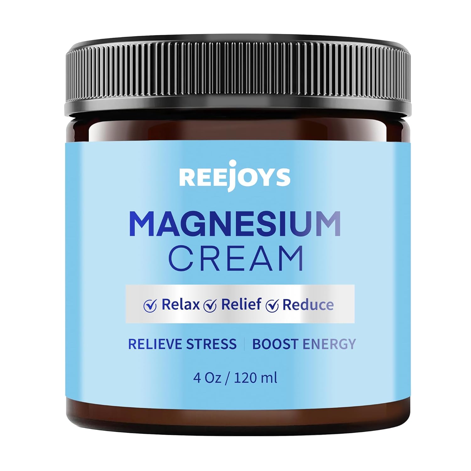 Magnesium Body Butter: Relaxing Magnesium Cream with Shea Butter & Dead Sea Salts | Unscented Magnesium Lotion to Soothe Legs & Feet and Nourish Skin